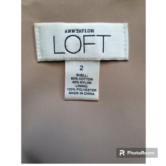 Ann Taylor-Loft Black Lace Strapless Dress Size 2 - Picture 8 of 11